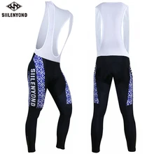 Siilenyond зимний теплый комбинезон для велоспорта с 3D гелевой подкладкой, теплые штаны для горного велосипеда, плотные удобные велосипедные брюки