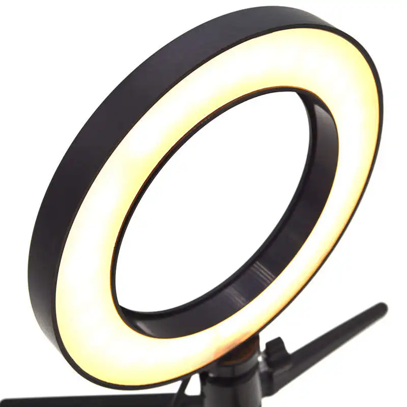 IG-Dimmable Led Studio Camera Ring Light Photo Phone Video Light Annular Lamp Selfie Stick Ring Fill Light For Canon