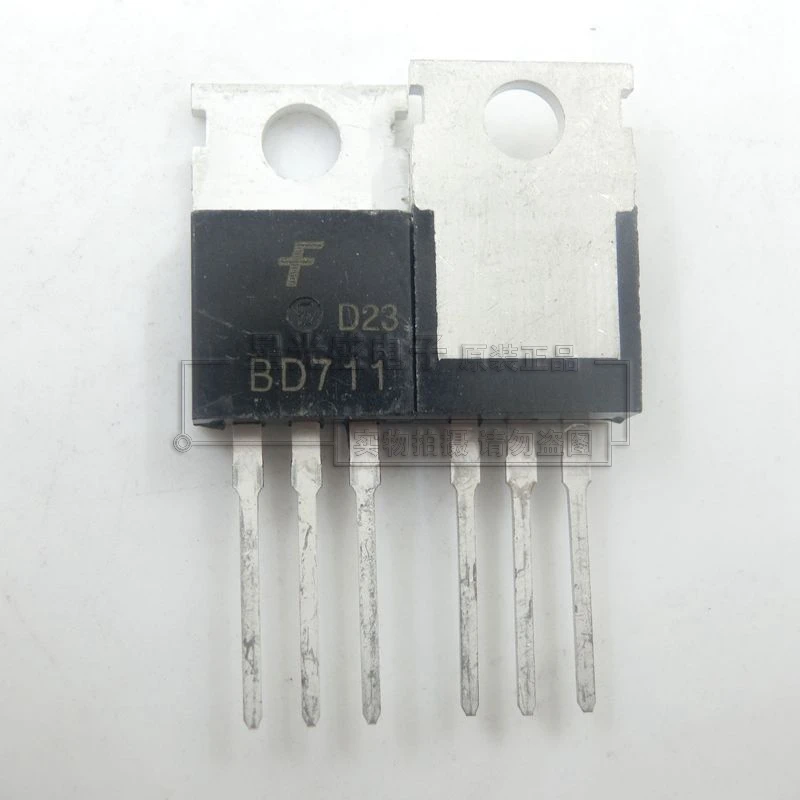 A new spot BD711 the TO 220 transistors chip/single wayin Integrated