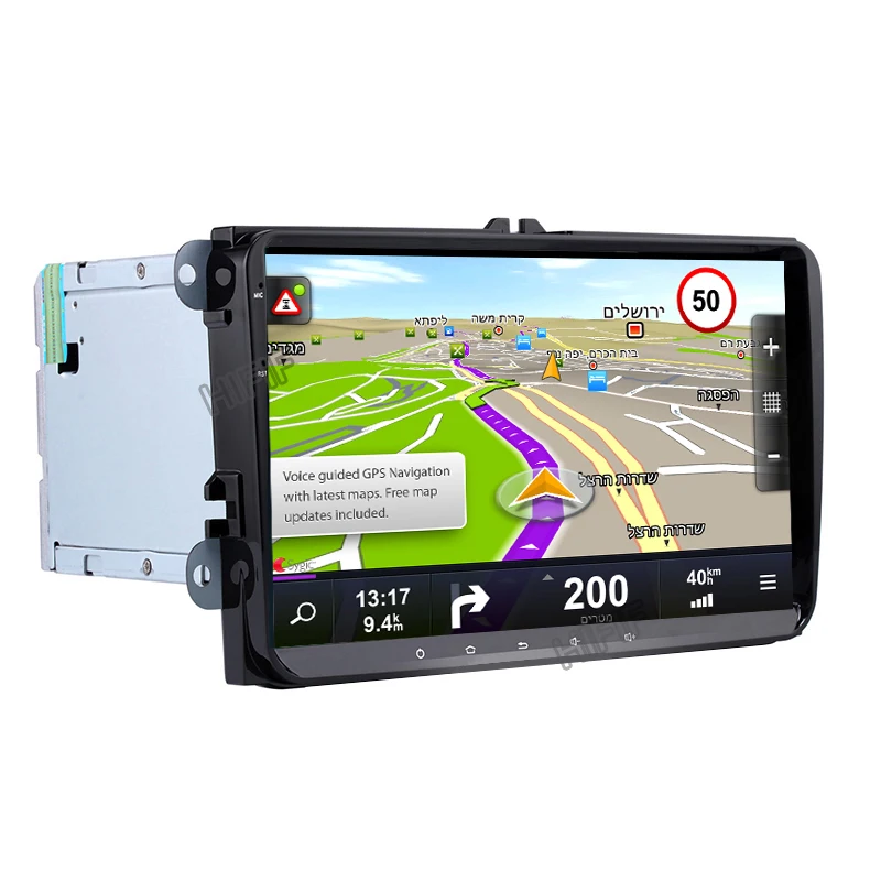 Discount IPS DSP Android 9.0 multimedia player for VW PASSAT B6 B7 V7 Golf 5 6 BORA Tiguan Fabia Rapid Seat Leon Altea Toledo no DVD 3