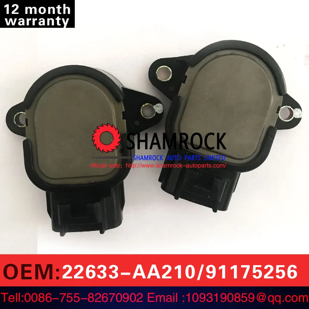 

2PCS Throttle Position Sensor/TPS 22633-AA120/22633-AA140/22633-AA210 1998-2005 Corolla/2003-2006 Matrix/1998-2002 Prizm/Impreza