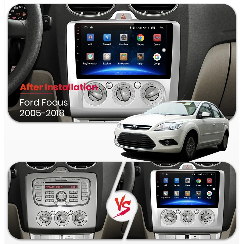 Cheap AWESAFE 2 Din Eight-Core CarPlay DSP Android 8.1 4+64GB Car Radio Cassette Player For Ford Focus 2 3 Mk2/Mk3 2006 hatchback DVD 1 Cheap AWESAFE 2 Din Eight-Core CarPlay DSP Android 8.1 4+64GB Car Radio Cassette Player For Ford Focus 2 3 Mk2/Mk3 2006 hatchback DVD 1