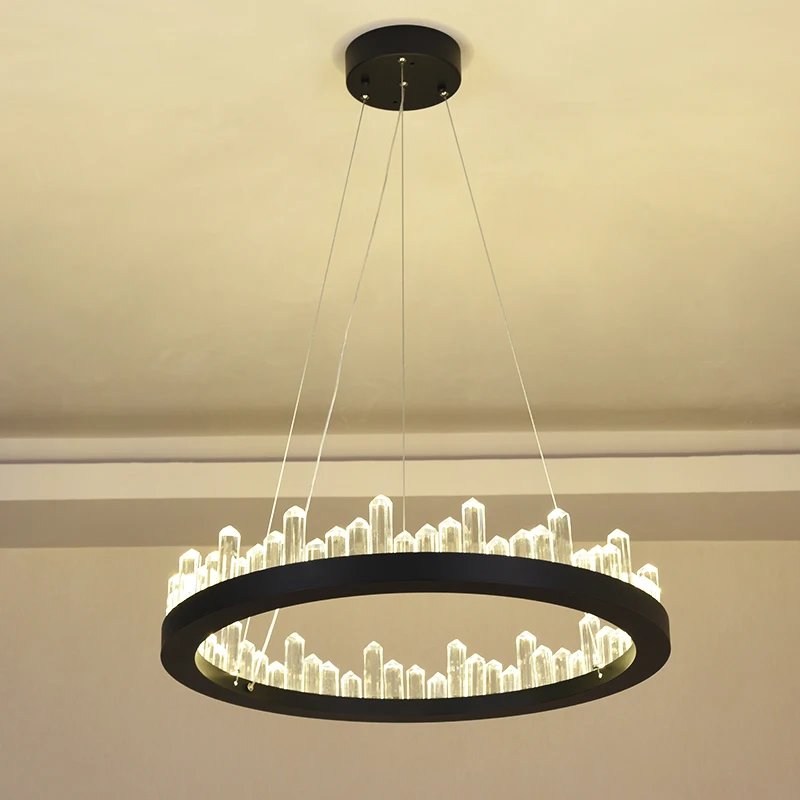 Современная светодиодная Люстра для кухни, столовой, гостиной, подвесной светильник, золотые, черные люстры для спальни