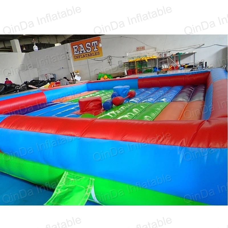 Inflatable Gladiator Joust Fing With Sticks Inflatable Jousting Arena