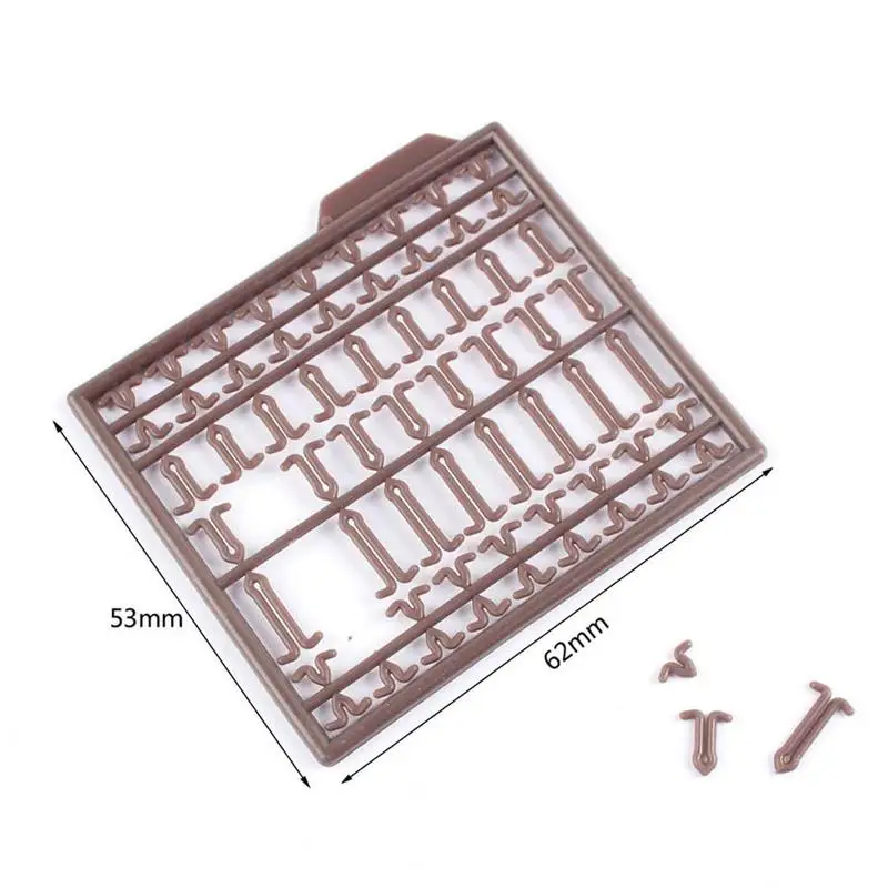 

1pcs Carp Fishing Hair Stops for Boilie Bait Dumbell Shape Small Fishing Bobber Stop Stoppers Tackle Fishing Tool