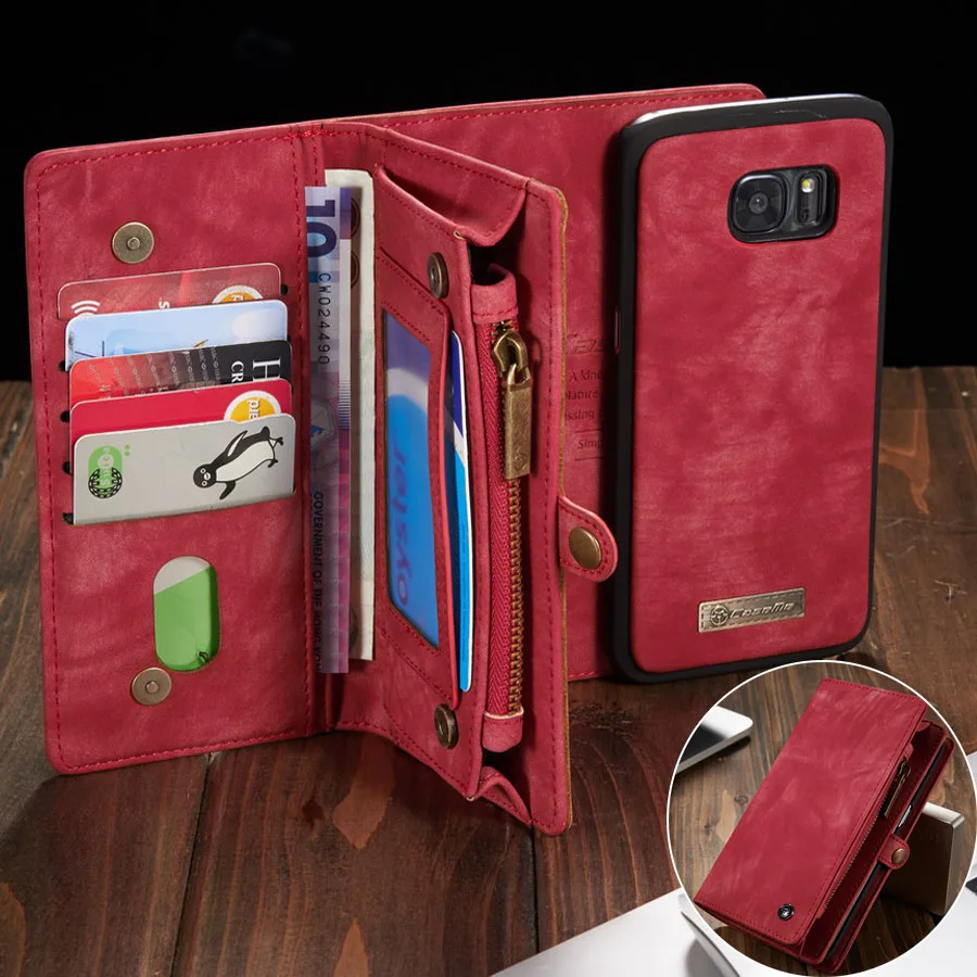 bilder für Original brand phone cases für fundas samsung galaxy s7/s7 edge fall luxus multifunktionale geldbörse leder magnet rückseitige abdeckung bilder für Original brand phone cases für fundas samsung galaxy s7/s7 edge fall luxus multifunktionale geldbörse leder magnet rückseitige abdeckung