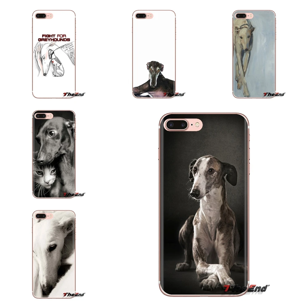 

For Xiaomi Redmi 4A S2 Note 3 3S 4 4X 5 Plus 6 7 6A Pro Pocophone F1 Transparent Soft Shell Covers galgo greyhound dog