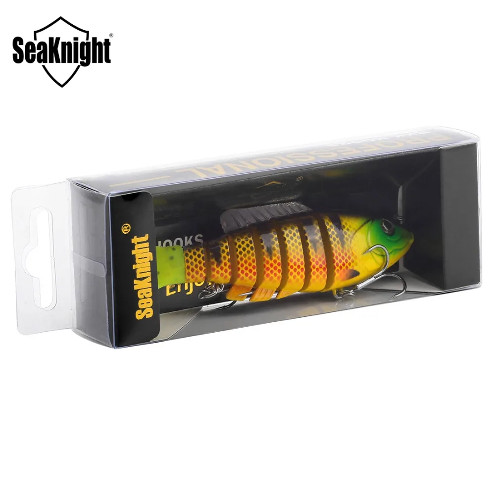 SeaKnight рыболовная приманка SK001 шарнирная наживка 19 г 8 см 1 шт. оседающая на дно 7