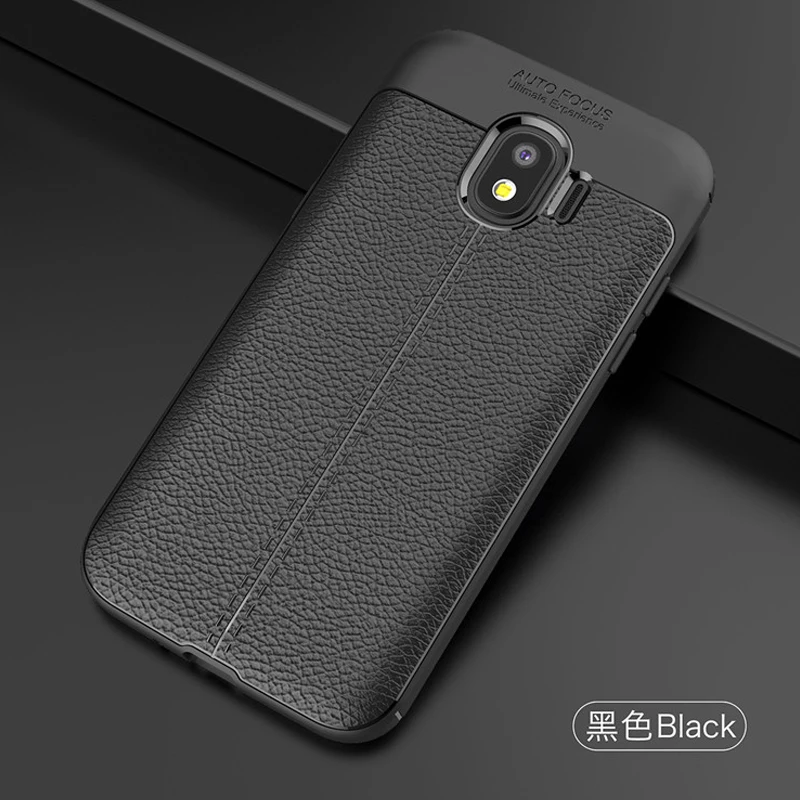 Роскошная мягкая задняя крышка YUETUO из ТПУ для телефона etui coque cover case for samsung galaxy j4 2018