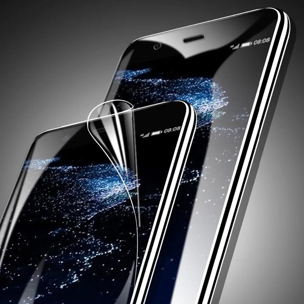 5D Защитная пленка для Huawei P10 P8 P9 Honor 9 мягкая Гидрогелевая P30 P20 Lite Pro 3D экрана