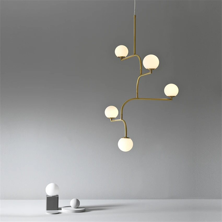 Современный подвесной светильник G9 в стиле ретро, лофт, для гостиной ...