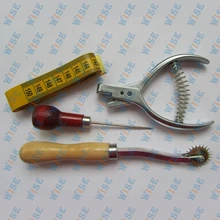 PATTERN DESIGNER SET – NOTCHER+AWL+TRACING WHEEL+TAPE