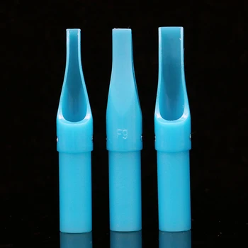 

Plastic Tattoo Needle Tips Top Design Tattoo Machine Kits Supply Blue Disposable for Needle Ink TG3135