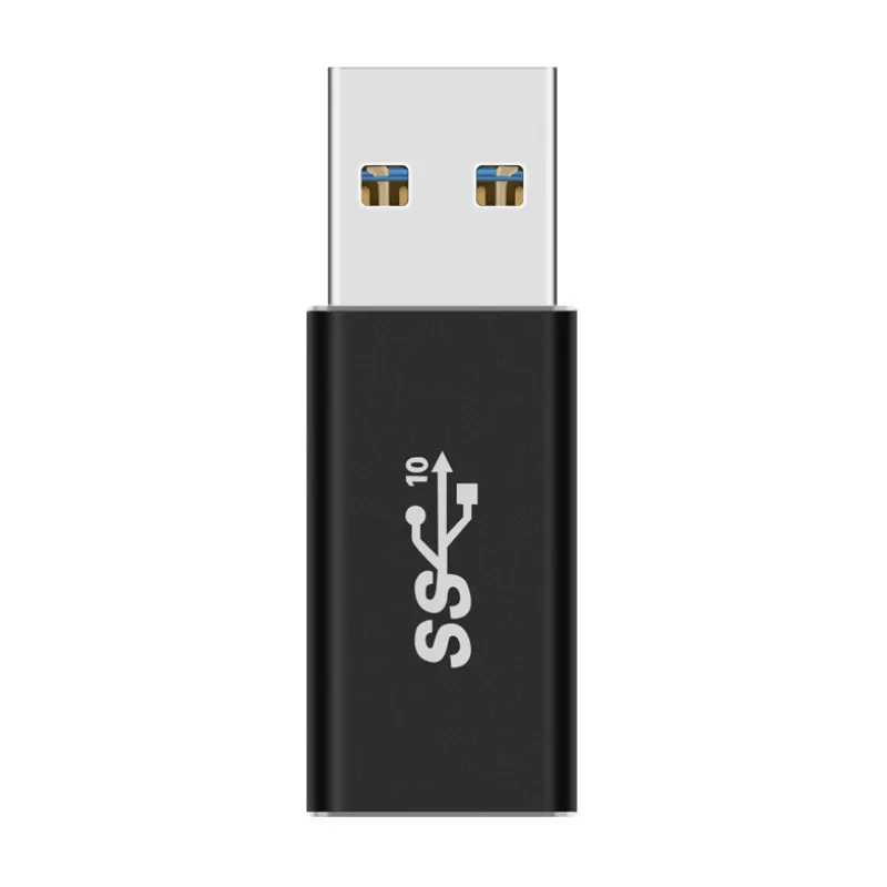 Адаптер USB C к USB 3,0 папа Макс 10 Гбит/с usb type C Female 3,1 Gen 2 к USB конвертер быстрое зарядное устройство и кабель для передачи данных, зарядное устройство