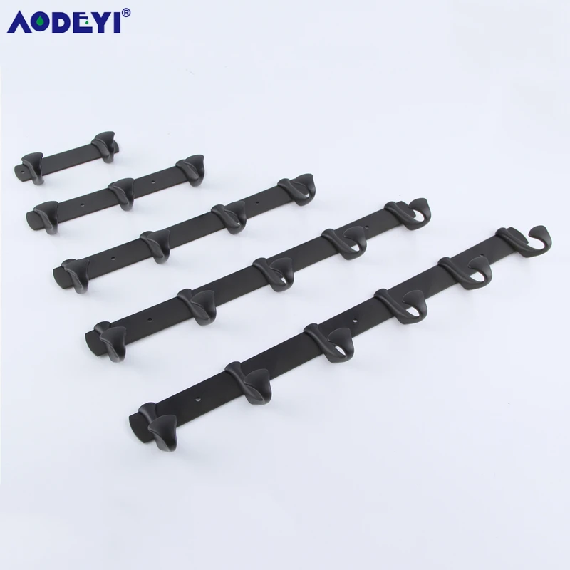 

Brass Electroplating Finish Kitchen Towel Hook Wall Hook Kitchen Holder Hanger Robe Hook Bathroom Accessories Black & Chrome