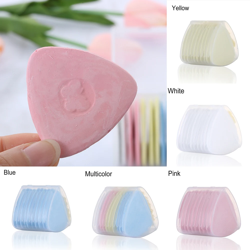 

1Packs Colorful Resin Fabric Chalk Tailors Erasable Dressmaker Sewing Markers Patchwork DIY Clothing Needlework Accessories