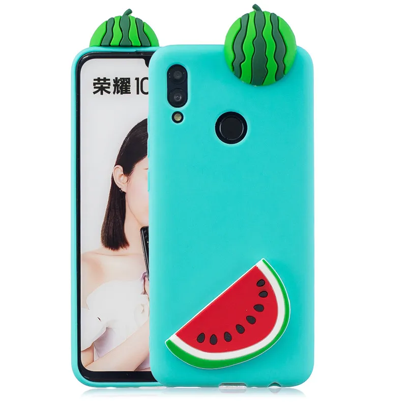 Huawei P Smart чехол для Coque huawei P Smart Psmart чехол 3D единорог кукла игрушки Мягкий силиконовый чехол для телефона s Etui - Цвет: L