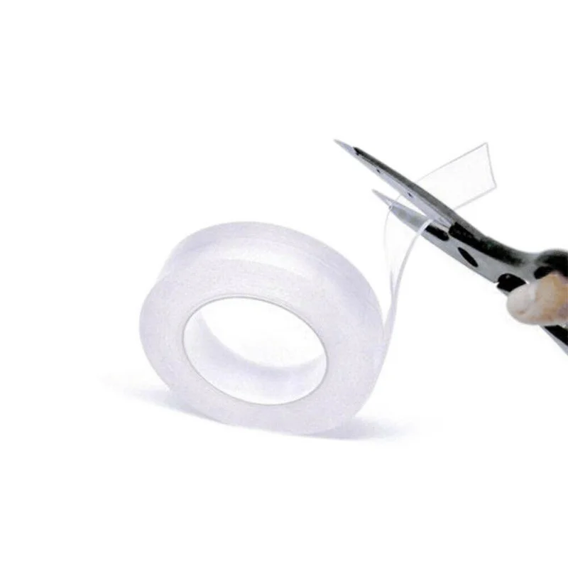 Многофункциональная Двухсторонняя клейкая нано-лента бесследная моющаяся Съемная клейкая лента внутренний наружный гелевый стикер на ручку