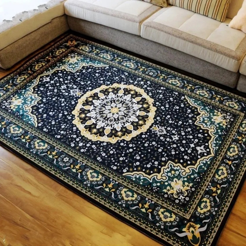 Tamanho grande tapete Persa, tamanho grande sala de estar mesa de café