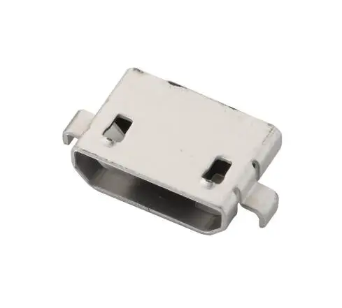 10 шт./лот микро USB 5 контактный гнездовой разъем плоский отверстие 2 фута для