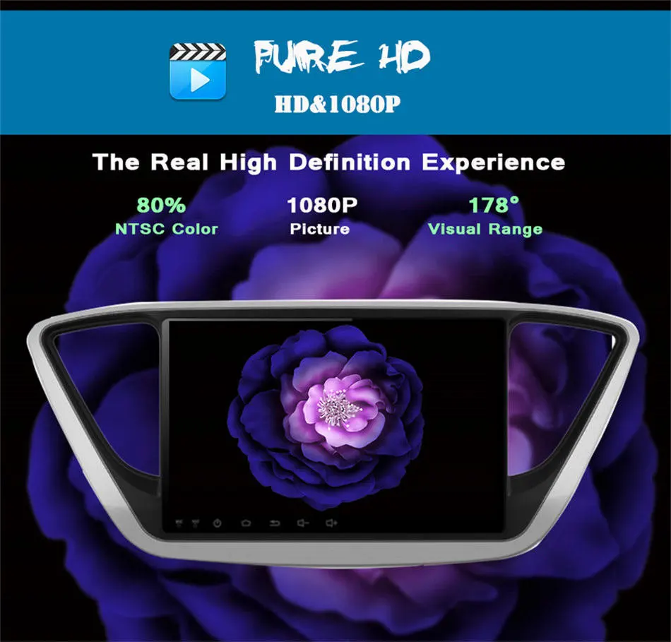 Clearance Octa Core Android 9.0 64G Car Dvd Gps Player For Hyundai Verna Solaris 2016 2017 18 Radio Video Navigation Bt Wifi Stereo Video 4 Clearance Octa Core Android 9.0 64G Car Dvd Gps Player For Hyundai Verna Solaris 2016 2017 18 Radio Video Navigation Bt Wifi Stereo Video 4