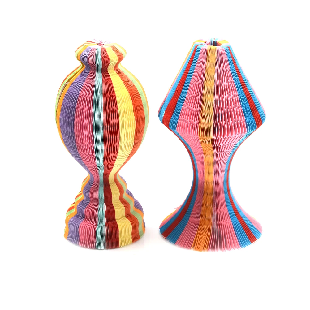 

1PC New Novelty Handmade Paper Hat Flower Vase Magic Sunbonnet Hat Kids Gift