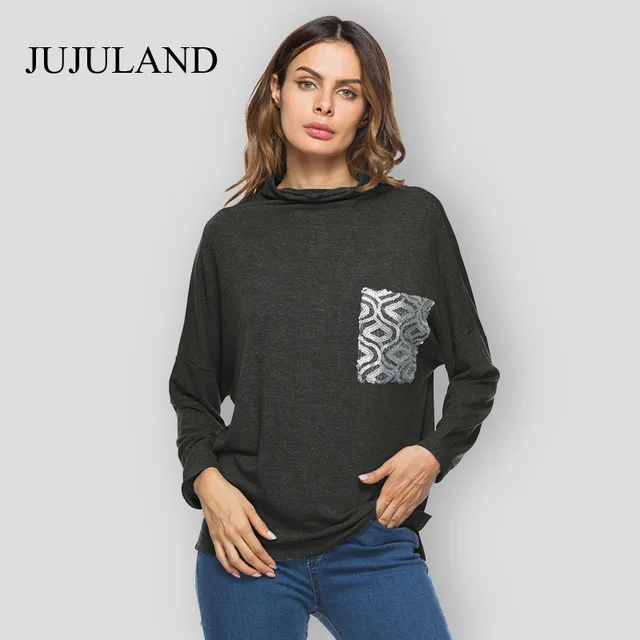 Autumn-Women-Tops-Long-Sleeve-Stand-Collar-Casual-Batwing-Sleeve-Black-Tees-Fashion-Women-Clothing-Korean.jpg_640x640