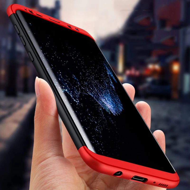 

360 Protection Case For Galaxy S9 Plus S7 Edge Coque Luxury Full Cover For Samsung Galaxy S8 Plus Case For Samsung Note 8 Cases