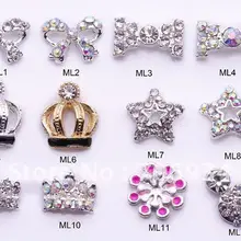 50 шт/партия 350 дополнительные советы для ногтей висячие украшения для дизайна ногтей