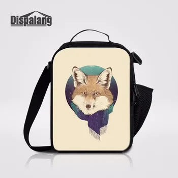 

Dispalang Cartoon Fox Prints Thermal Insulated Lunch Bag For Children Cooler Lunch Box Storage Picnic Bag Reusable Meal Package