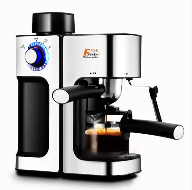 

MD-2006 Italian style Coffee machine Household Commercial Semi-automatic Steam type Playing milk foam Free shipping