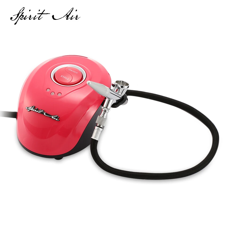 

Spiritair BT19B Air Compressor Airbrush Spray Art Paint Kit EU PLUG/US PLUG With Spray Gun For Cake Decoration Nail Painting