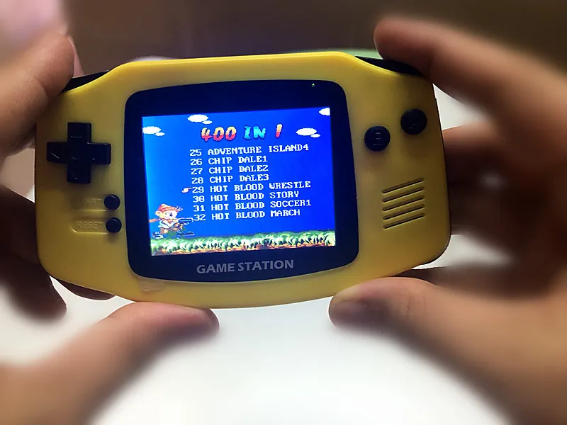 Мини портативная игровая консоль 8 бит 2,6 дюймов цветной экран lcd детский игровой плеер встроенный 400 игр ТВ-выход, пять цветов s