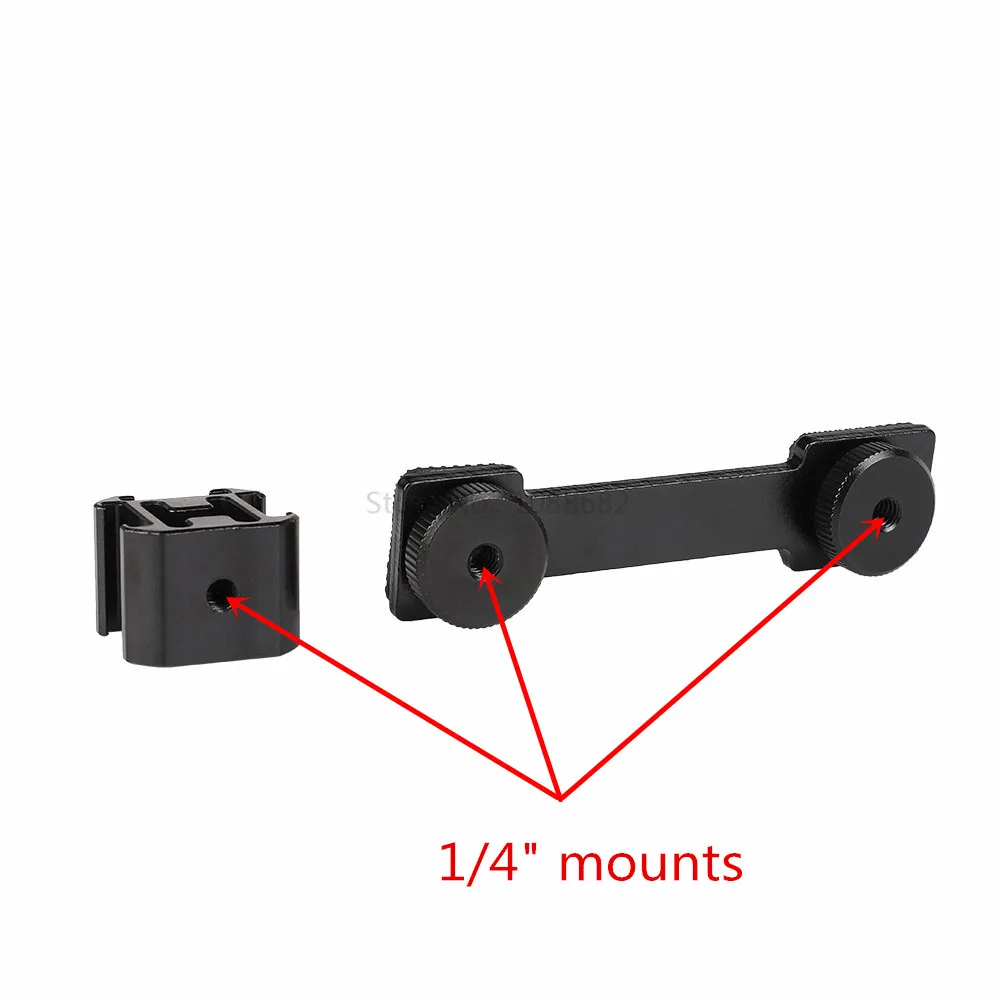 3 Heads Hot Shoe Mount Adapter (3)