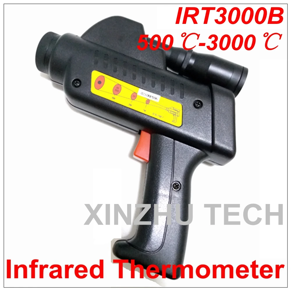 

Digital IRT3000B Infrared Thermometer Professional Temperature Tester IR Temperature Laser Gun Range 500~3000 Degree Celsius