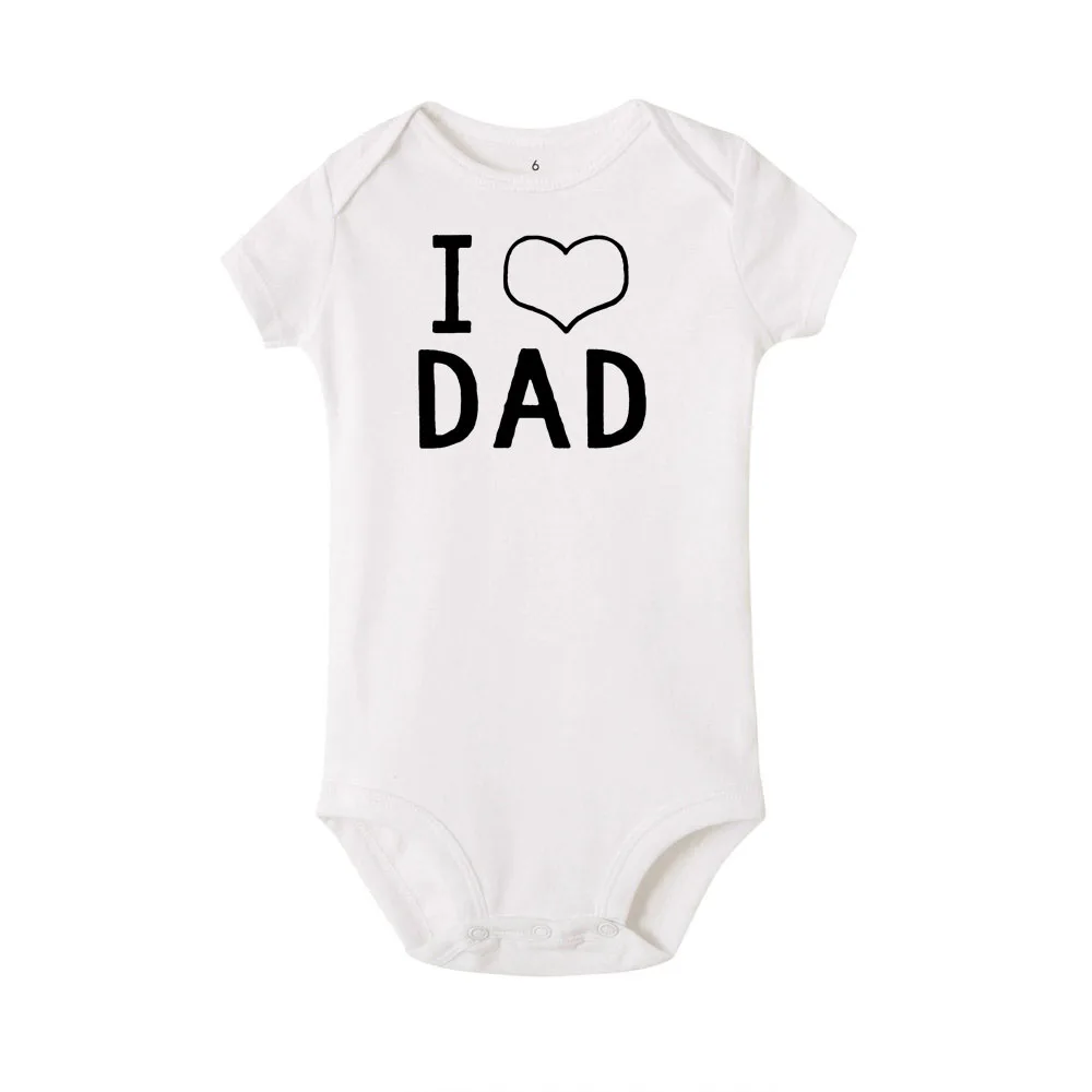 Боди с надписью I Love Mom and Dad|Боди для малышек| |