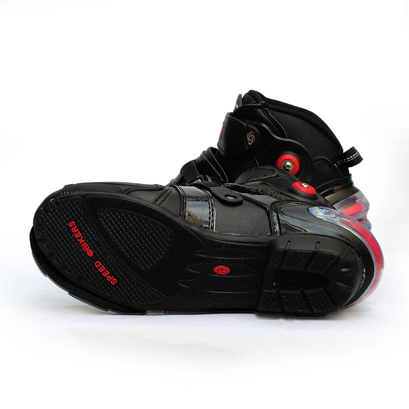 Botas de motocicleta profesional Motocross zapatos de velocidad de carreras Moto zapatos Moto Botas de montar tobillo hombres ciclismo Botas deportivas