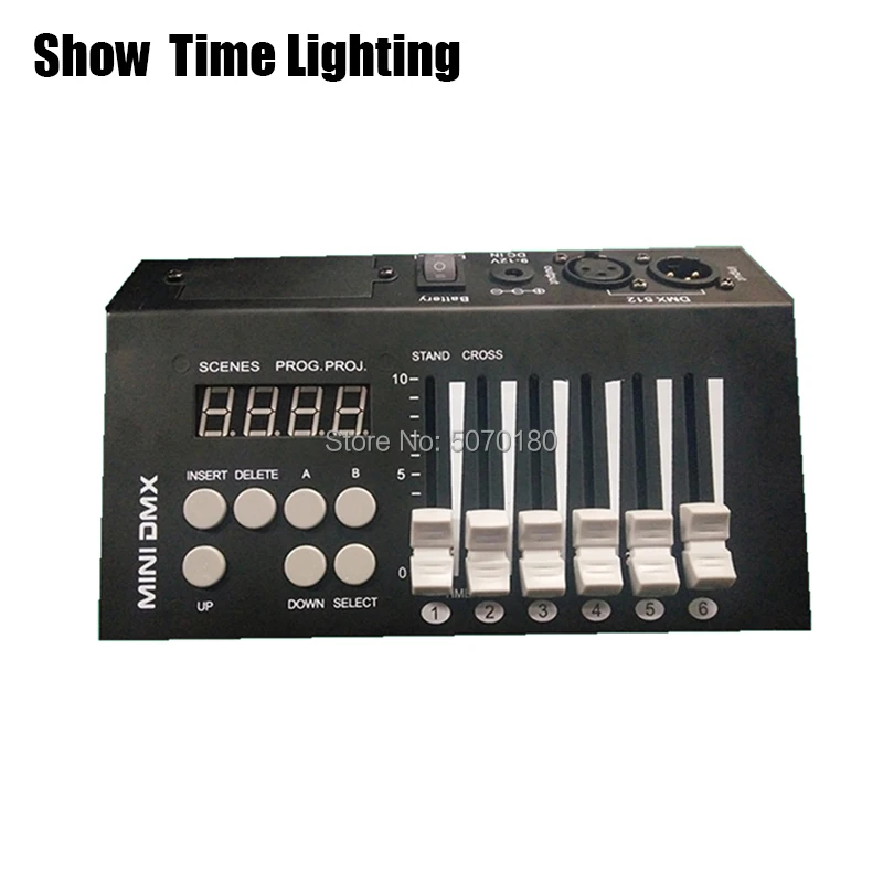

professional mini dmx 54 controller with battery easy carry powerful dmx 512 console good use for DJ disco party led par