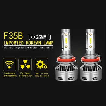 

LED Bulbs H4 LED H7 H11 Bulbs Car Led Headlights lamp 30W 3200LM 9005 9006 Driving Headlight Bulbs LED 12V/24V 6000K Universal