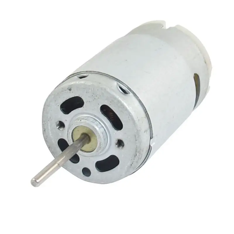 

4000RPM DC 6V 2.3mm Shaft Dia 2 Terminals Electric Magnetic Motor,Silver