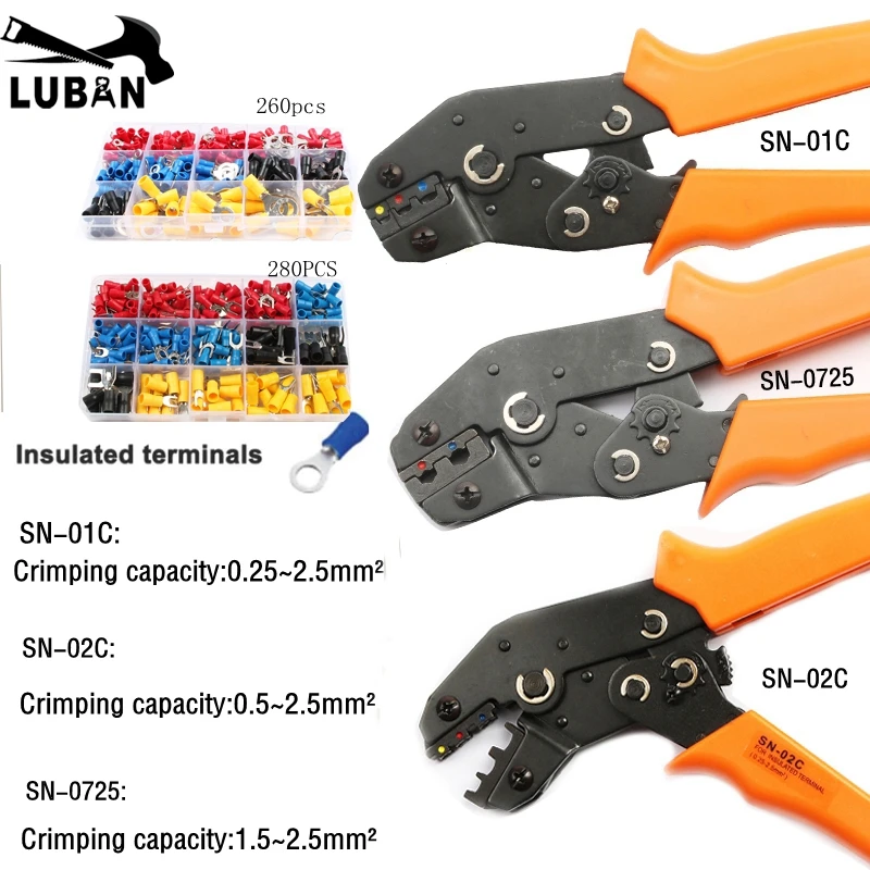 Обжимные Щипцы LUBAN 0 25 мм2|tool crimp|crimping tool crimpingcrimping |