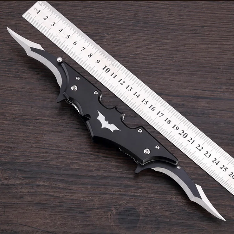 Tactical Knife Bat Double Open Outdoor EDC Gadgets Multi Functional