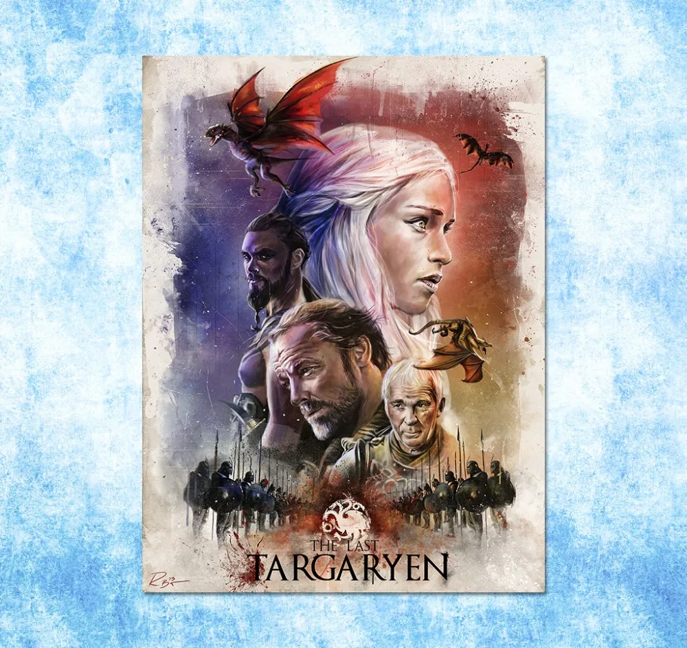 HD Print game of thrones movie Painting on canvas art print modern home