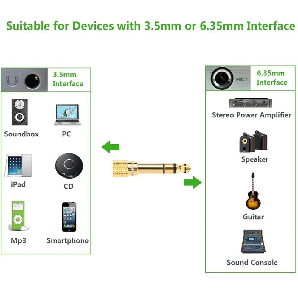 Audio Jack Converter Adapter (3)