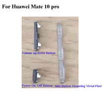 Золотая Боковая кнопка для huawei mate 10 pro кнопка включения питания+ Кнопка громкости боковой комплект кнопок для huawei mate 10 pro 6," дюймов