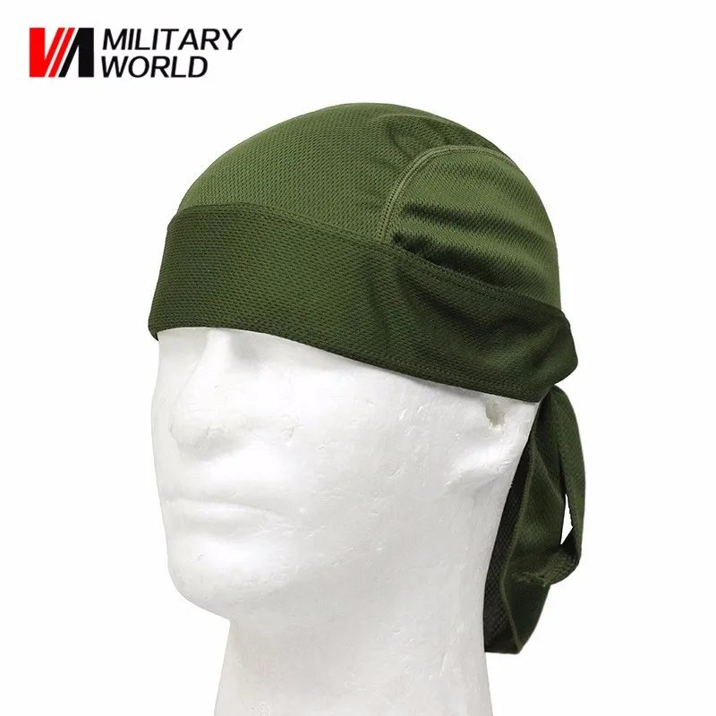 5 Color Outdoor Sports Quick Dry Cycling Cap Headscarf Headband Bicycle Cap Men Riding Bandana Pirate Hat Free Shipping$