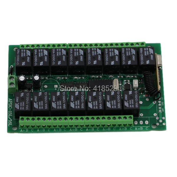 Smart Home 12V Wireless Remote Control Switch15CH rf 315/433MHZ 3 transmitter and 1 recevier Radio smart home control