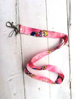 

New 30 pcs cartoon Japanese anime Sailor Moon Cello Phone Key Chain Neck Strap Keys Lanyards gift X-26