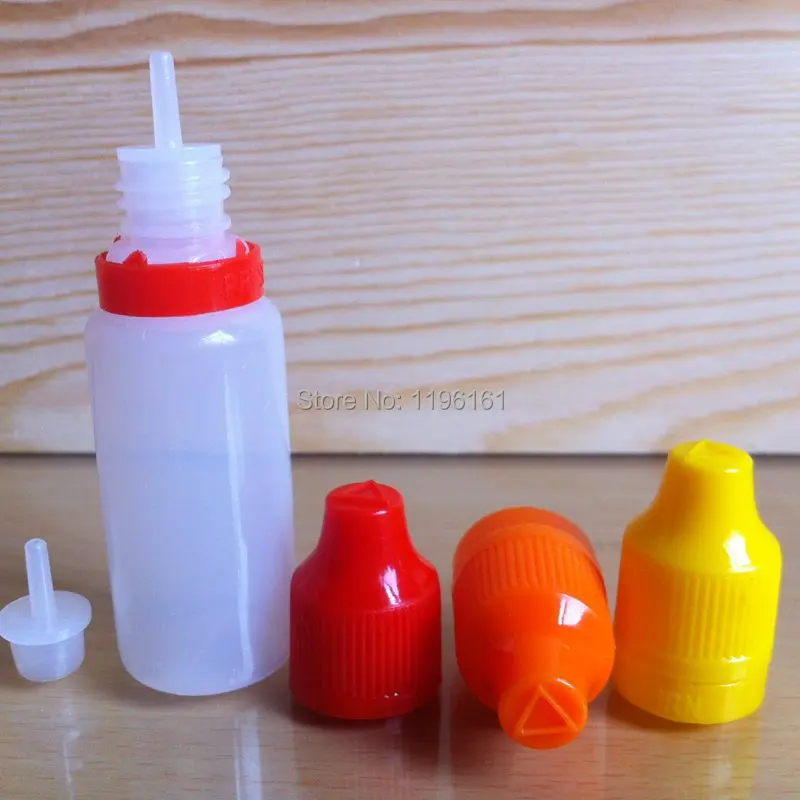 Made in china wholesale 10000pcs 10ml PE/LDPE child and tamper proof
