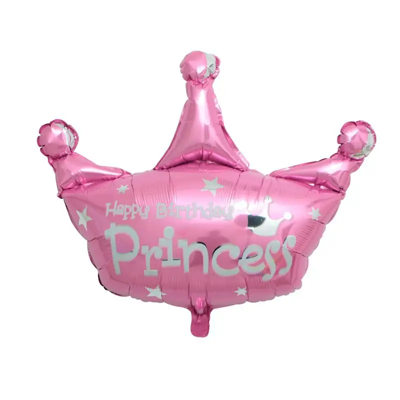 1 шт. Большие размеры розовые золотые короны гелиевые шары Принцесса Корона Фольга Воздушный шар для Бэйби Шауэр декор для вечеринки в честь Дня Рождения Детские игрушки
